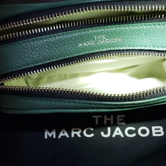 Marc Jacobs Camera bag double zippers pebbled leather - Picture 6 of 9